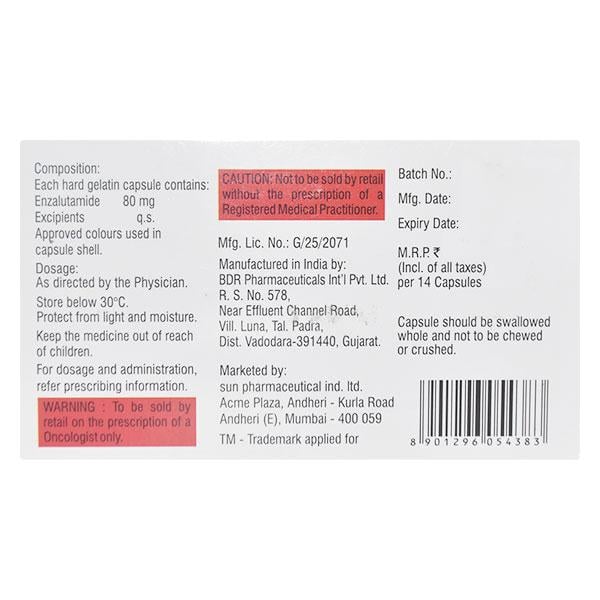 ENZYL 80mg Capsule 14's