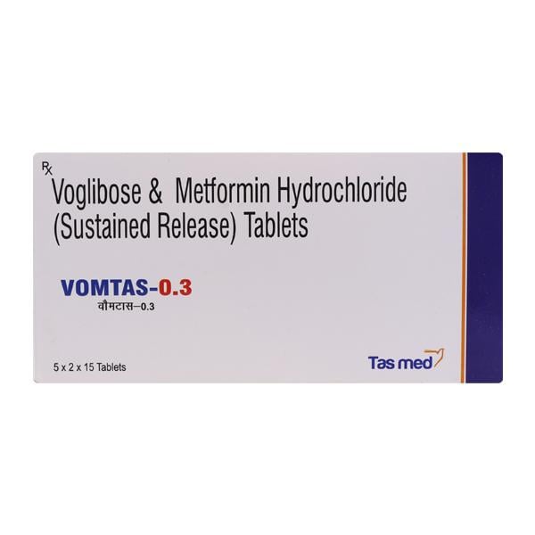 VOMTAS 0.3 Tablet 15's