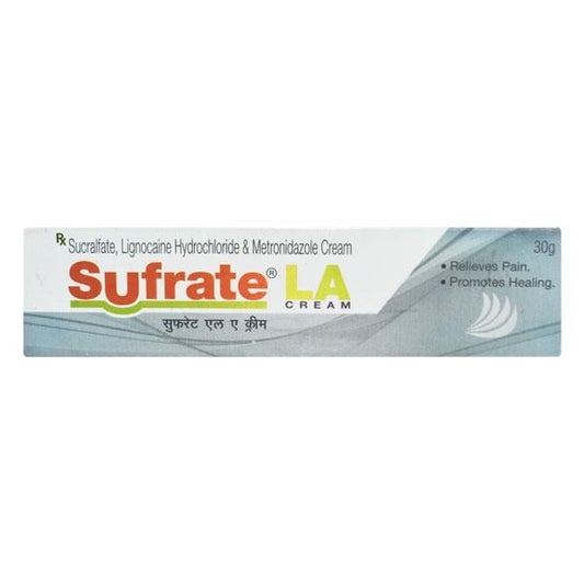 SUFRATE LA Cream 30gm - Global Surgicals