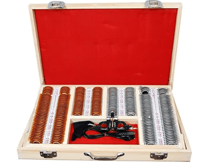 Sugra Trial Lens Set Golden and Silver - Global Surgicals