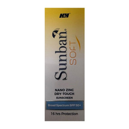 SUNBAN SOFT SPF50+ Sunscreen Gel 75gm - Global Surgicals
