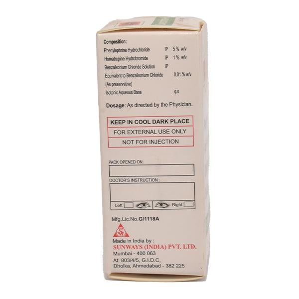 Sunephrine H Eye Drops 5ml - Global Surgicals