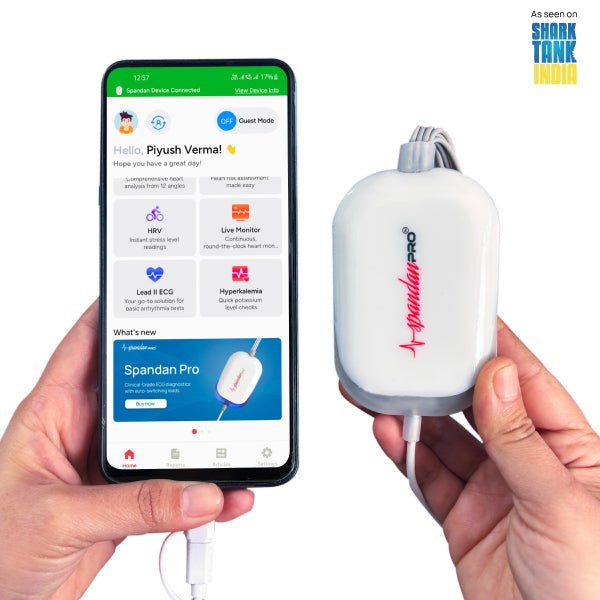 Sunfox Spandan Pro ECG Machine - Global Surgicals
