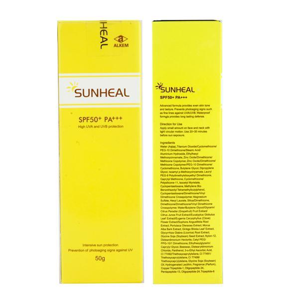 Sunheal SPF 50+ PA+++ cream 50gm - Global Surgicals