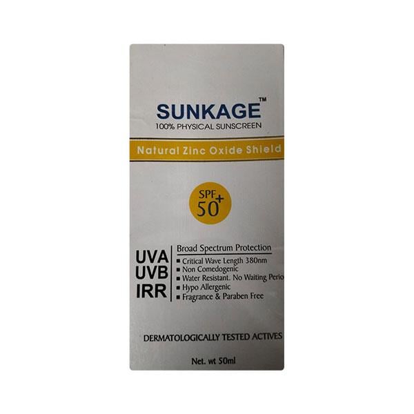 SUNKAGE SPF 50+ UVA UVB IRR Sunscreen 50ml - Global Surgicals