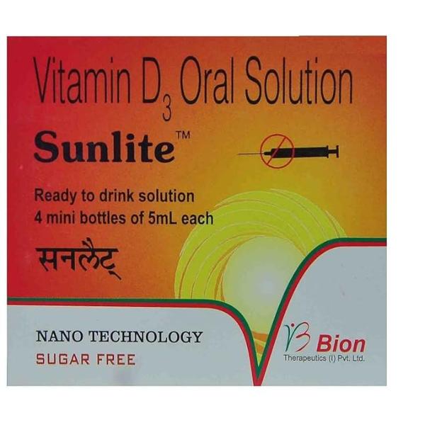 SUNLITE SUGAR FREE Oral Solution 5ml - Global Surgicals