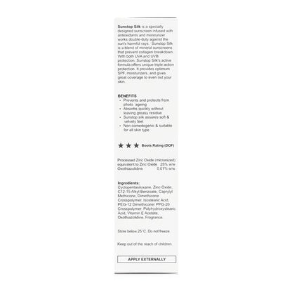 SUNSTOP SILK Cream 60gm - Global Surgicals