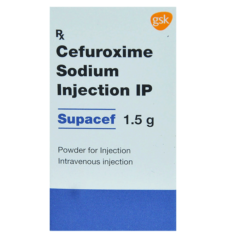 Supacef 1.5gm 10ml Injection - Global Surgicals