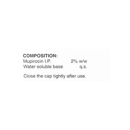 Supirocin Ointment 5gm - Global Surgicals
