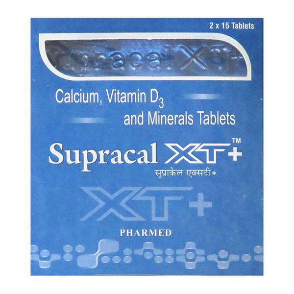Supracal Xt+ Tablet 15'S - Global Surgicals