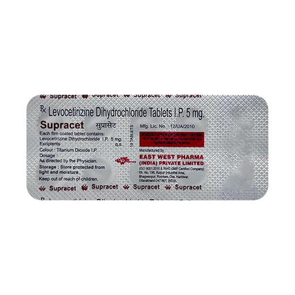 SUPRACET Tablet 10's - Global Surgicals