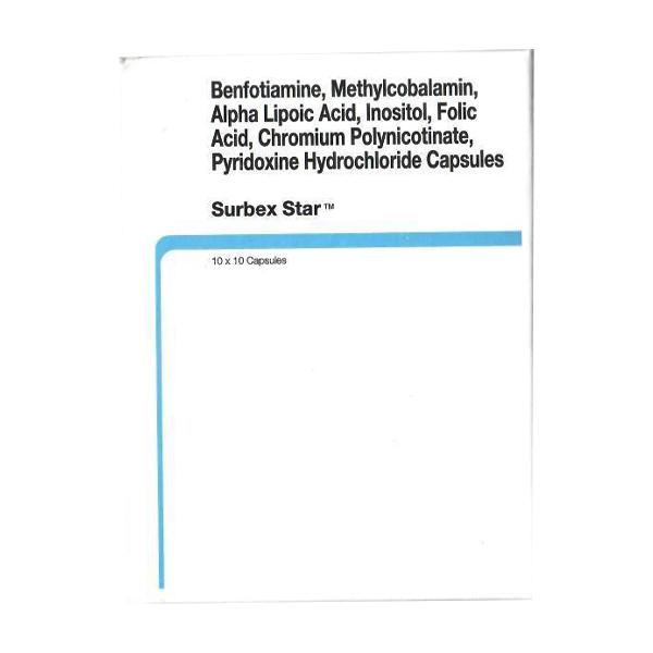 Surbex Star Softgel 10'S - Global Surgicals