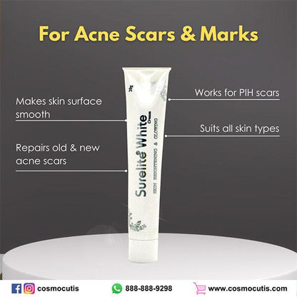 SURELITE WHITE Cream 20gm - Global Surgicals
