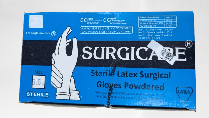 Surgicare Latex Examination Gloves - Powdered - Global Surgicals