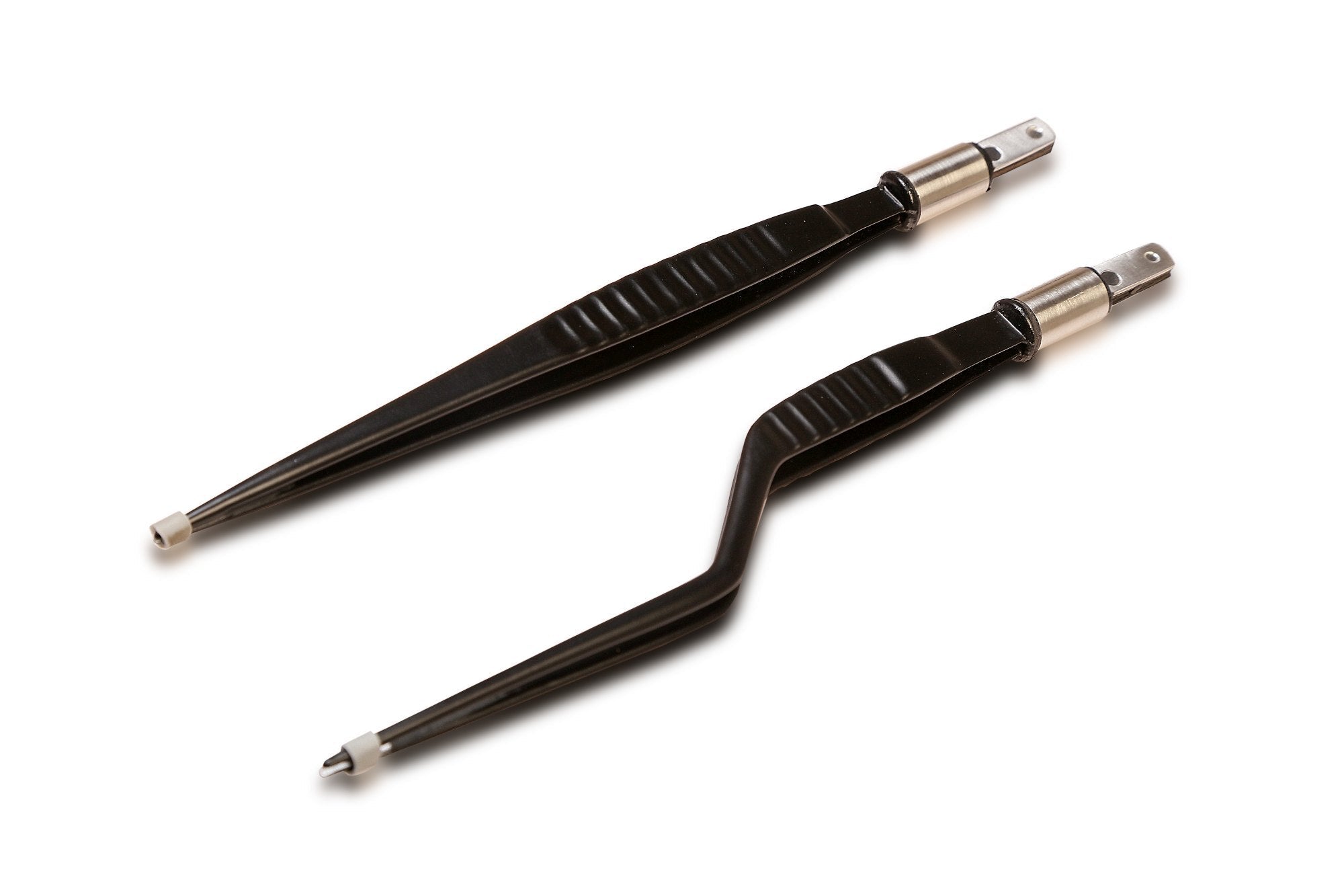 Surgikare Standard Surgical Bipolar Forceps Black - Global Surgicals