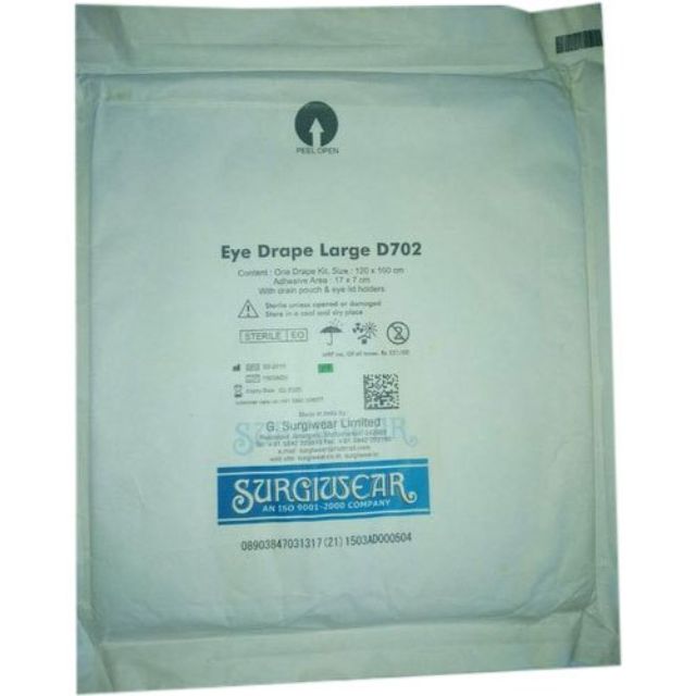 Surgiwear Lasik Surgery Drape - Global Surgicals