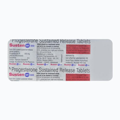 Susten SR 300mg Tablet 10'S - Global Surgicals