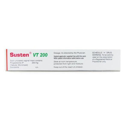 Susten VT 200mg Tablet 10'S - Global Surgicals