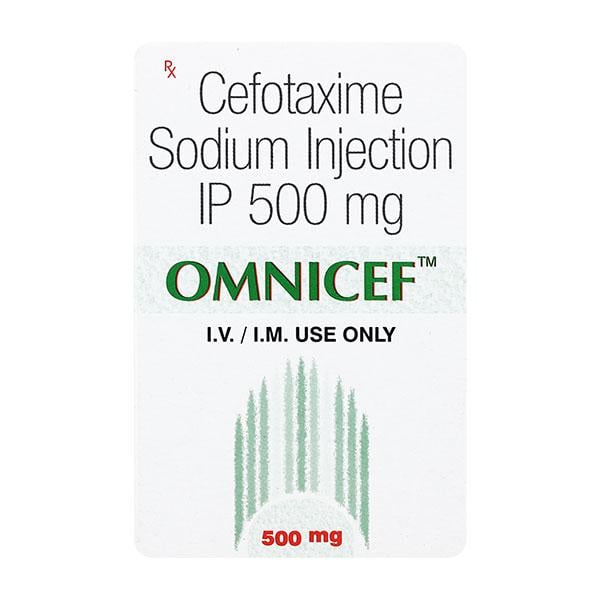 Omnicef 500mg Injection 1's