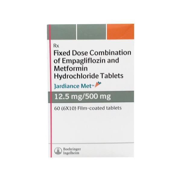 Jardiance Met 12.5/500mg Tablet 10'S