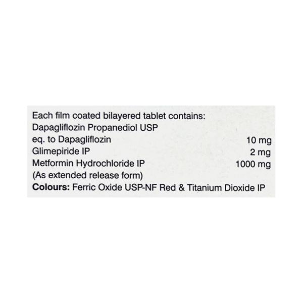 DAPZIGARD GM 2 FORTE Tablet 10's
