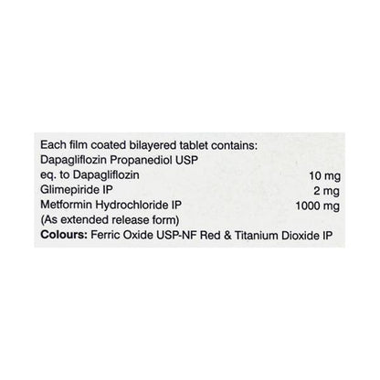 DAPZIGARD GM 2 FORTE Tablet 10's