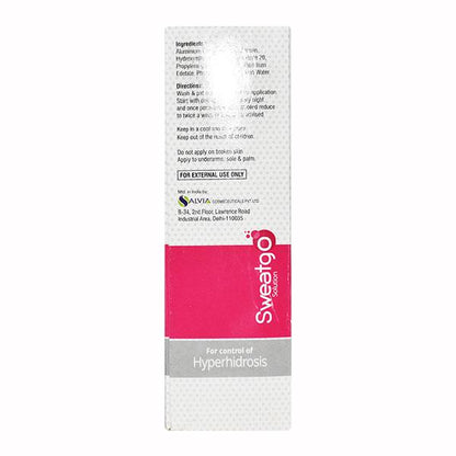 SWEATGO Solution 60ml - Global Surgicals