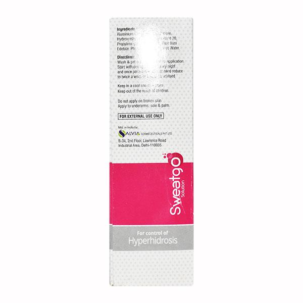 SWEATGO Solution 60ml - Global Surgicals
