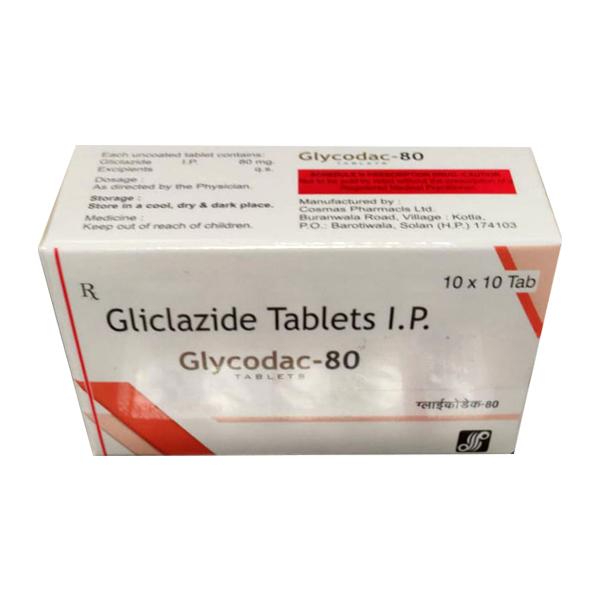 GLYCODAC 80 Tablet 10's
