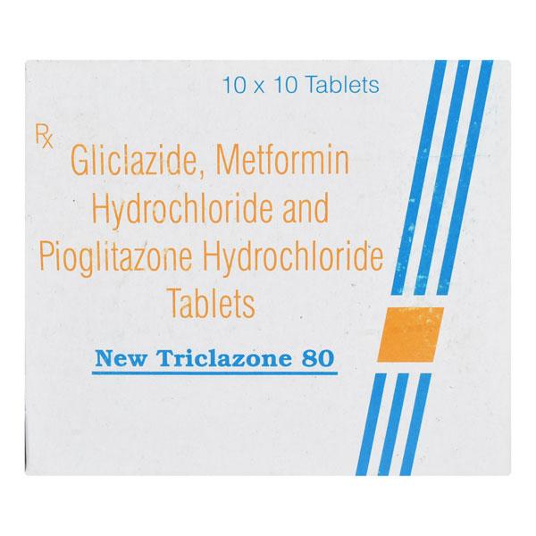 NEW Triclazone 80mg Tablet 10'S