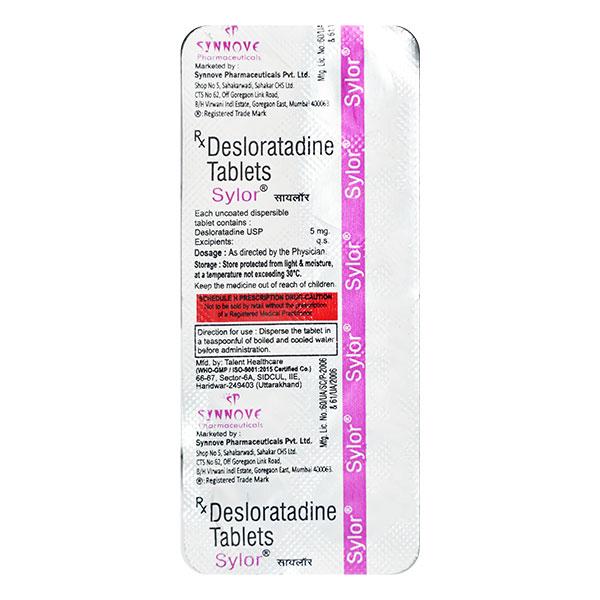 SYLOR 5 Tablet 10's - Global Surgicals