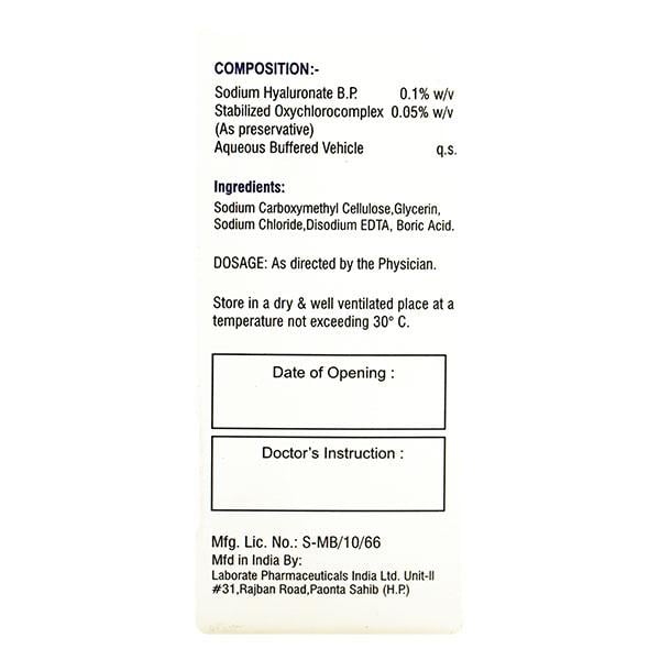 SYMHYLO Eye Drops 10ml - Global Surgicals