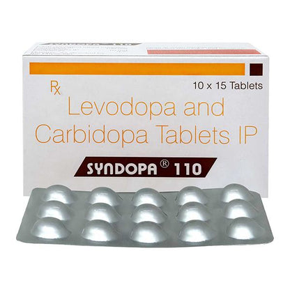 SYNDOPA 110 Tablet 15's - Global Surgicals