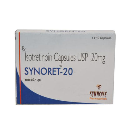 SYNORET 20 Capsule 10's - Global Surgicals