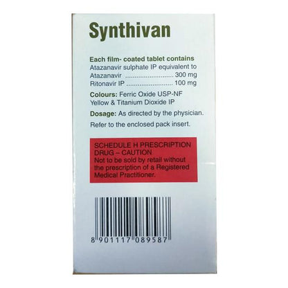Synthivan Tablet 30'S - Global Surgicals