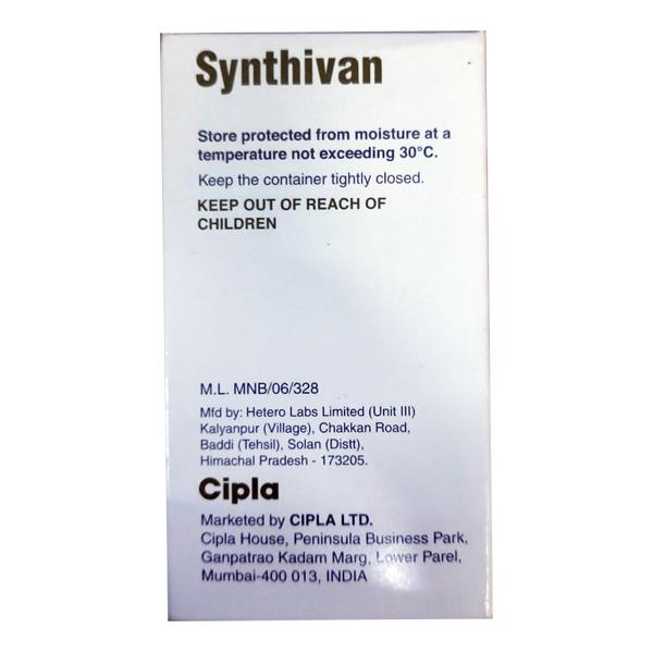 Synthivan Tablet 30'S - Global Surgicals