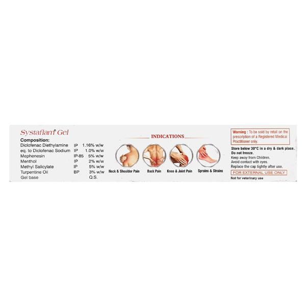 Systaflam Gel 50gm - Global Surgicals