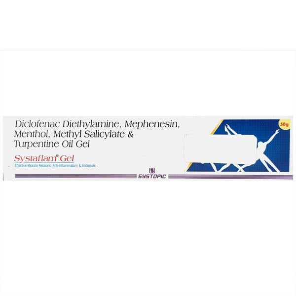 Systaflam Gel 50gm - Global Surgicals