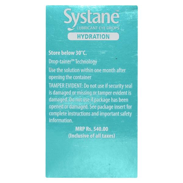SYSTANE HYDRATION LUBRICANT Eye Drops 10ml - Global Surgicals