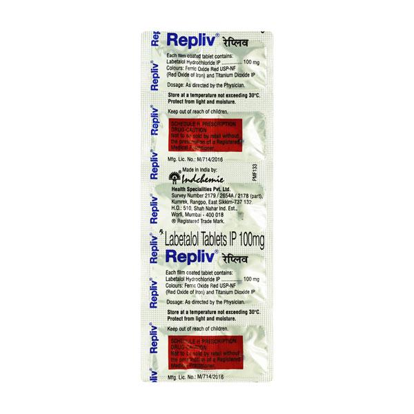 REPLIV 100mg Tablet 10's