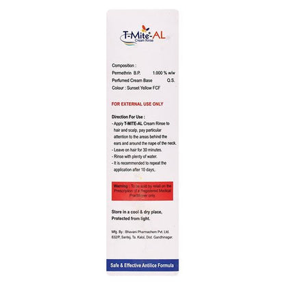 T MITE AL Cream Rinse 100gm - Global Surgicals