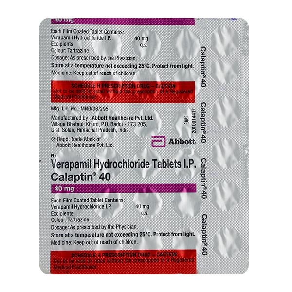 CALAPTIN 40mg Tablet 30's