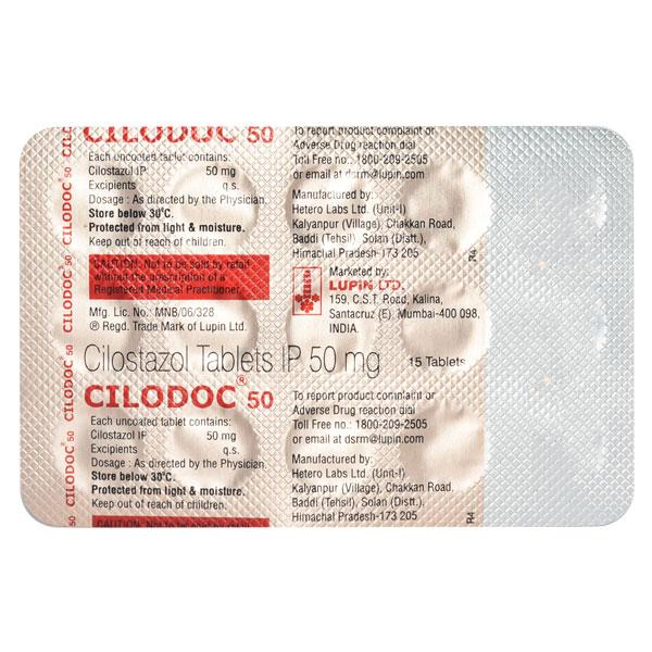 CILODOC 50 Tablet 15's