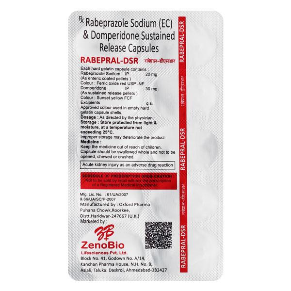 RABEPRAL DSR Capsule 10's