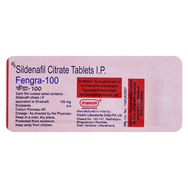 FENGRA 100mg Tablet 5's