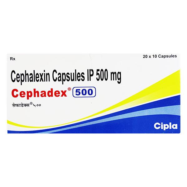 Cephadex 500mg Capsule 10'S
