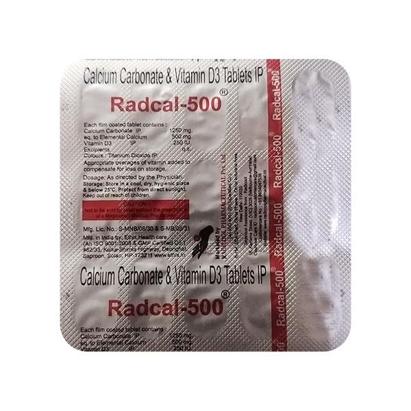 RADCAL 500 Tablet 15's