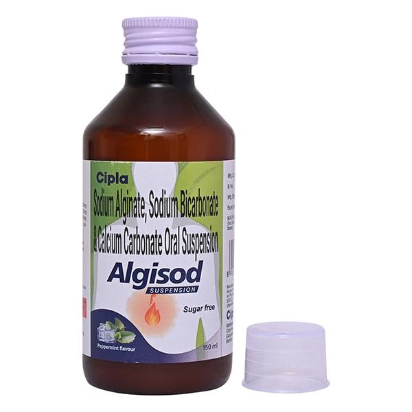 ALGISOD SUGAR FREE PEPPERMINT FLAVOUR Suspension 150ml