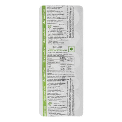 ACCURA 100 Tablet 10's