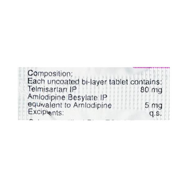 Amlosafe TM 80mg Tablet 10'S